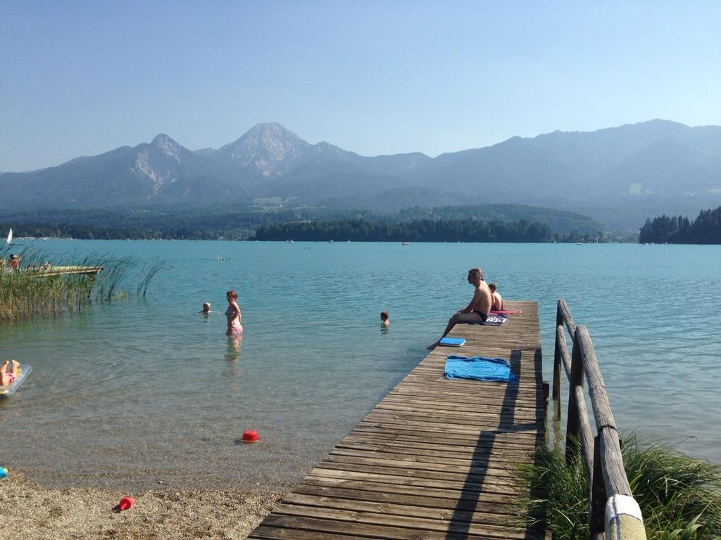 Pension Seerose Дроболлах-ам-Фаакер-Зее Экстерьер фото